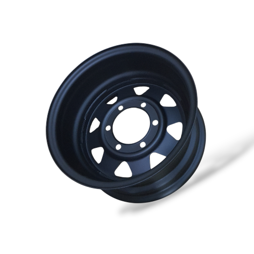 MAGS 6/139/14X7 MATT BLACK WITH 2 RED ST